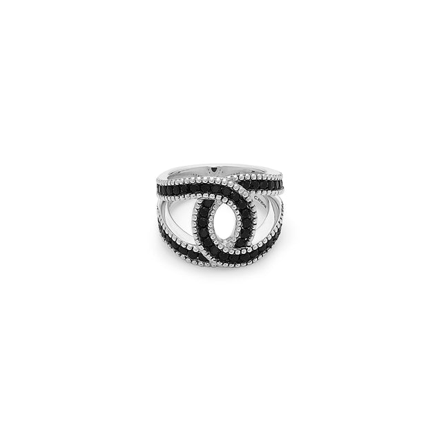 Silver Ivy C Ring