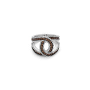 Silver Ivy C Ring