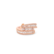Baguette 'Ice' Ring
