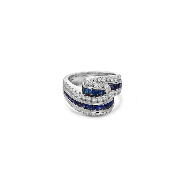 Krypell Collection Diamond Triple Fold Ring