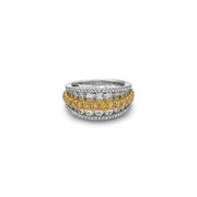 Krypell Collection Diamond Saddle Ring
