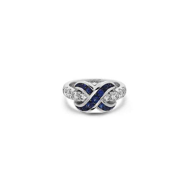Krypell Collection Diamond Crossover Ring