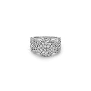 Krypell Collection Diamond Wave Ring