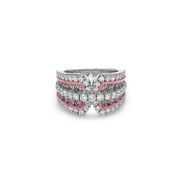 Krypell Collection Diamond Belted Ring