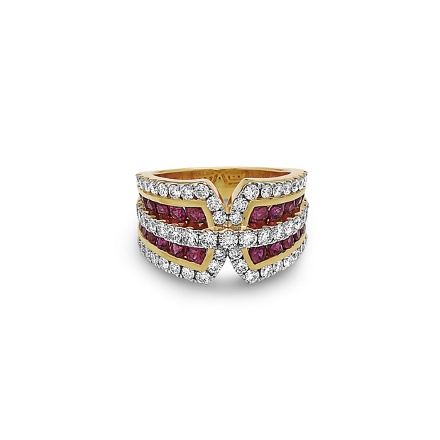 Krypell Collection Diamond Belted Ring