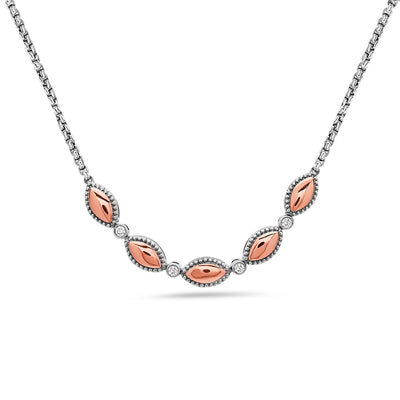Silver Firefly Diamond String Necklace