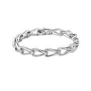 Silver V-Link Bracelet
