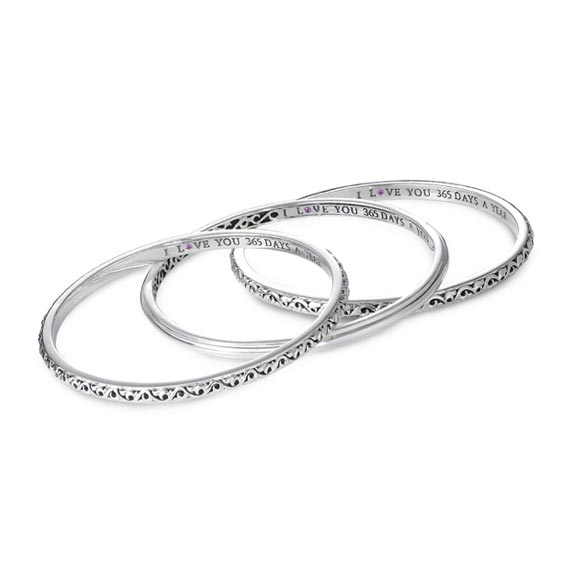 Statement Sterling - Cloud Bangle – Ring Concierge