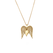 Angel Heart Small Diamond Pendant
