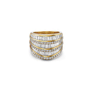 Krypell Collection Large Baguette Opera House Ring